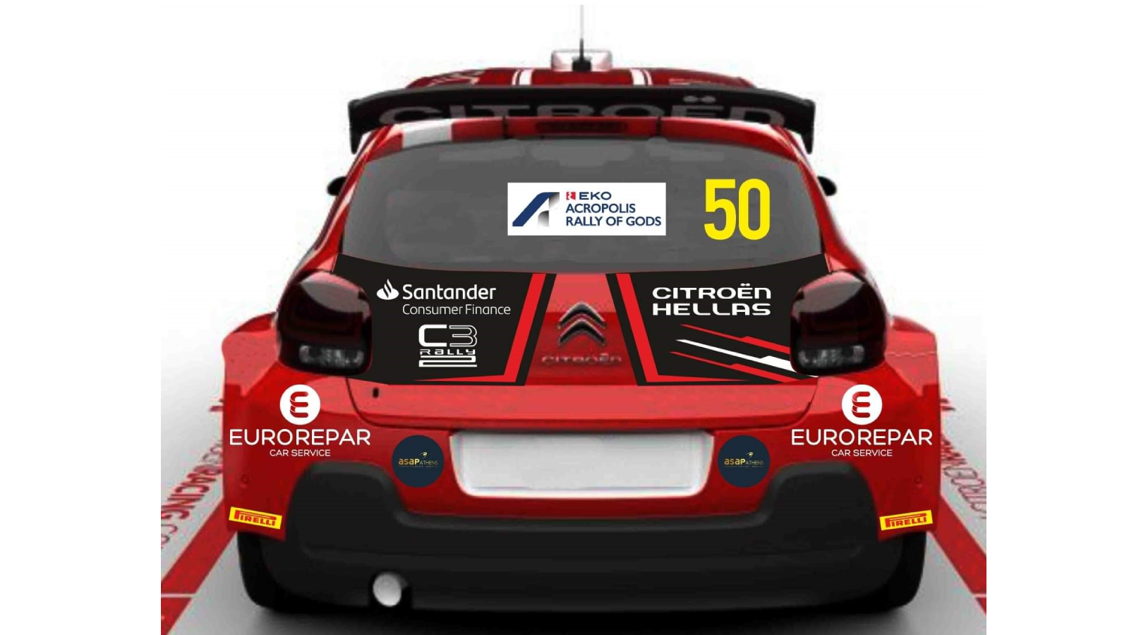 Η Citroen Καρέλλης στο ΕΚΟ Rally Acropolis 2022